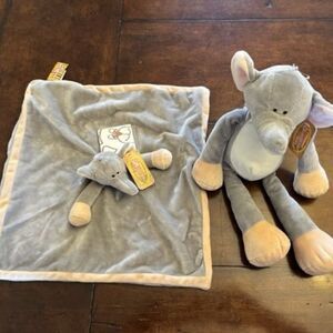 NWT Swedish Elephant Lovey and Plush